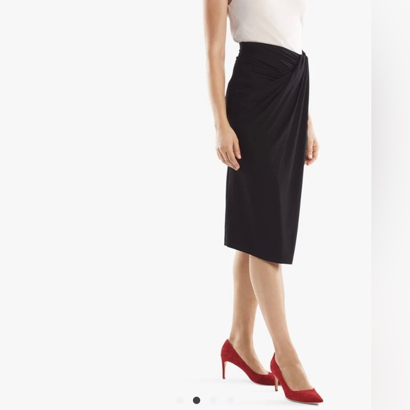 M.M.Lafleur Womens black Minetta Skirt size S - Picture 2 of 5